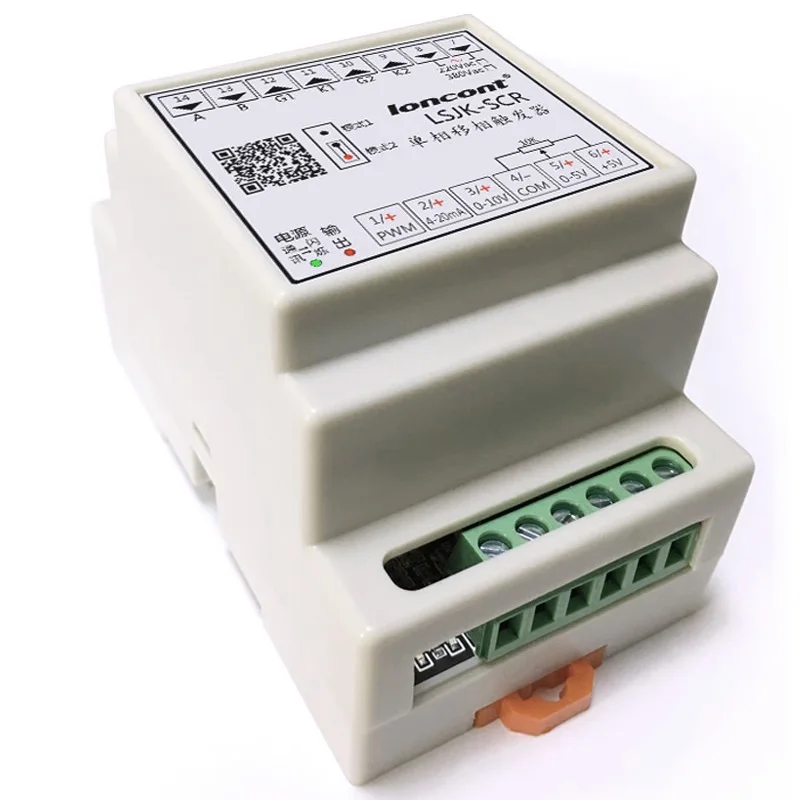 Placa de gatilho tiristor monofásico, controlador de