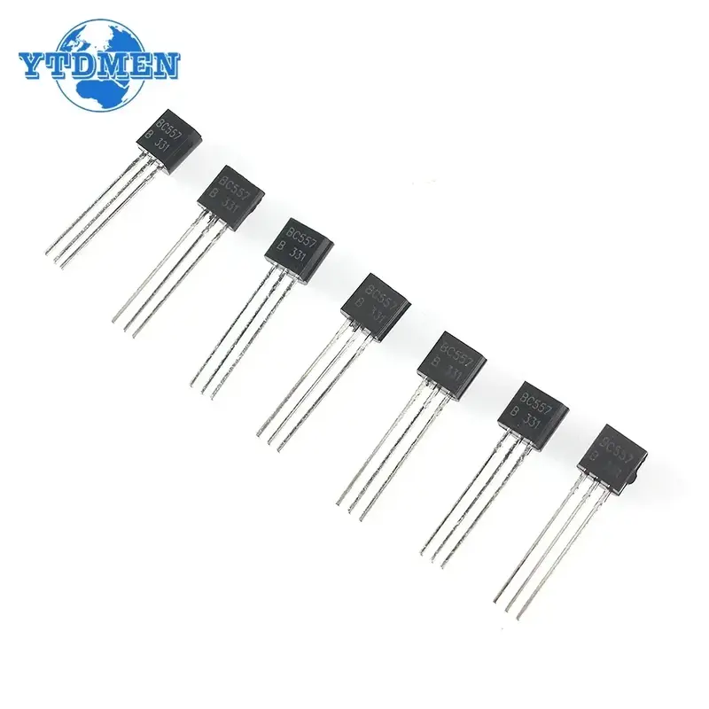 50PCS Transistor BC547 BC557 Each 25pcs BC547B BC557B NPN PNP Triode Transistors DIY Electronic Kit - Image 4