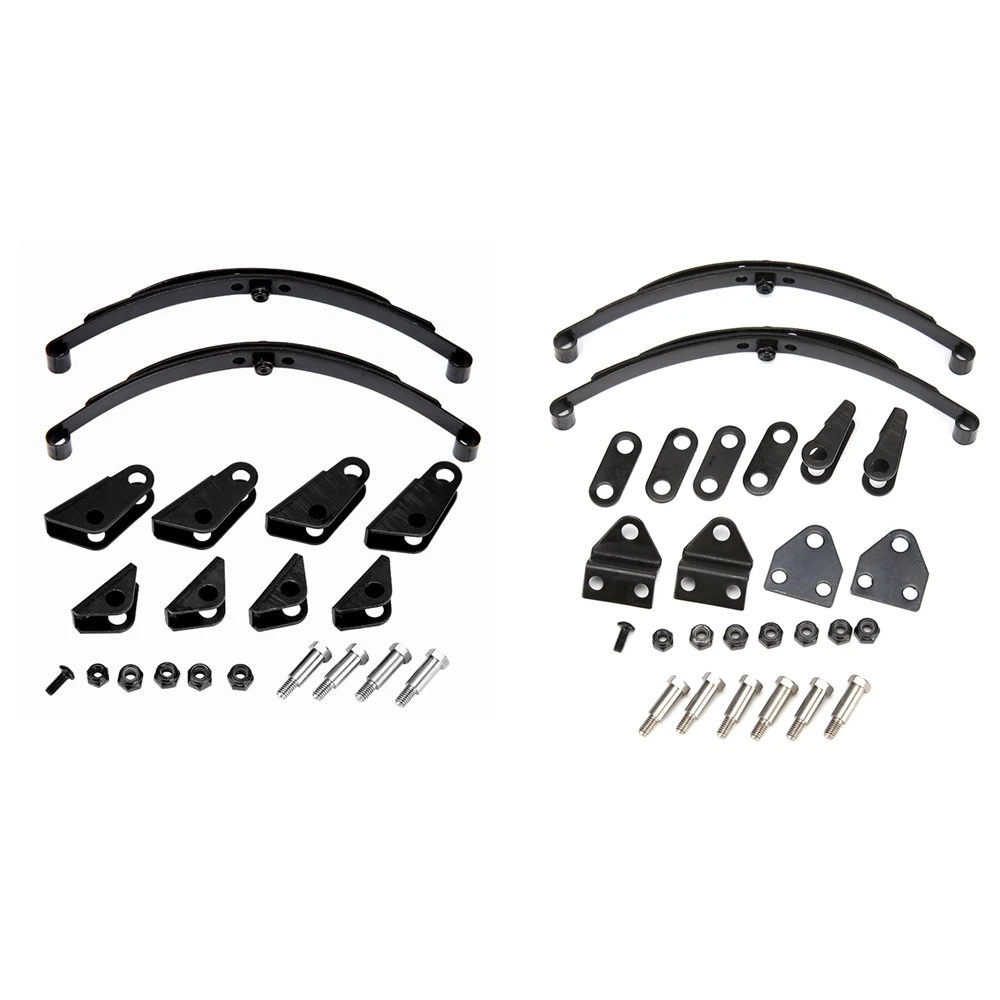 Front-Rear-Hard-Leaf-Springs-Suspension-Steel-Bar-for-1-14-Tamiya-RC ...