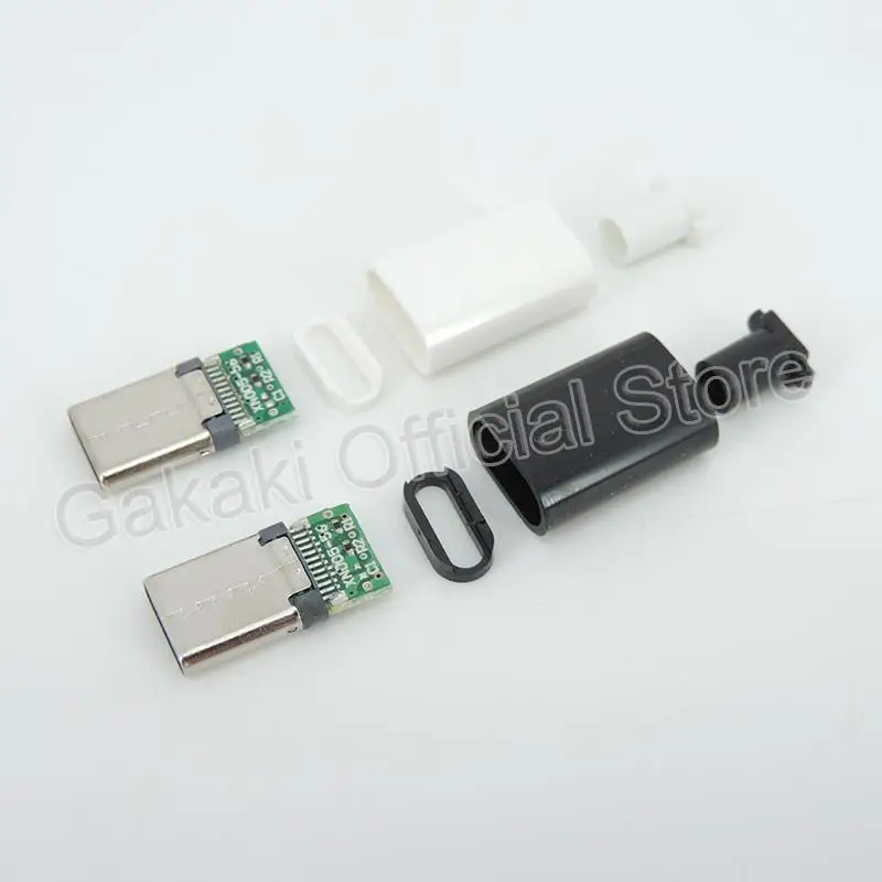 

Штепсельная вилка типа C USB 3,1 на 24 контакта, Сварочный соединитель, адаптер с корпусом типа C, аксессуары для кабеля передачи данных, ремонт