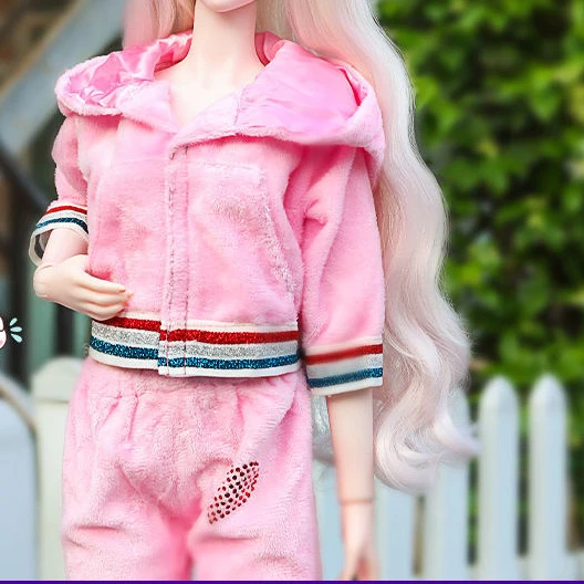 60cm BJD Doll's Clothes Skirts 1/3 bjd Wakatide's Winter Leather Suit fullset cloth for 60cm BJD Doll