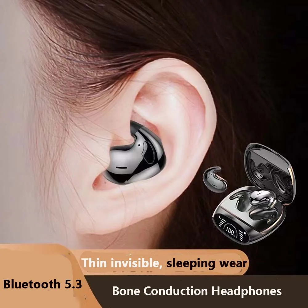 

MD528 Bluetooth Earphones Wireless Headphones Invisible Earbuds ENC HD Call Headsets Stereo Sports Waterproof Headphones