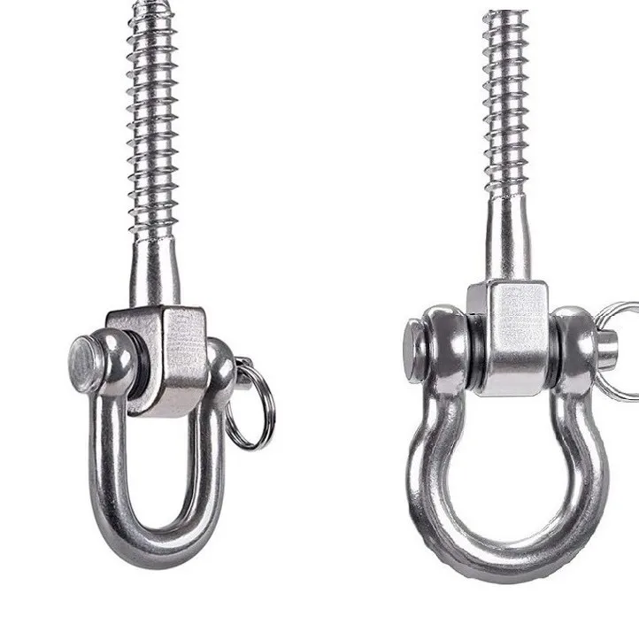 Gancio per amaca yoga HTMCK Tools Heavy Duty, gancio per sacco da sabbia, accessori per sedia sospesa per parco giochi, portico, amaca yoga - immagine 4