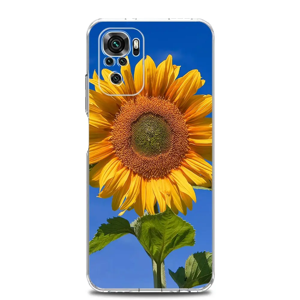 Sunflower Summer TPU Phone Case Cover