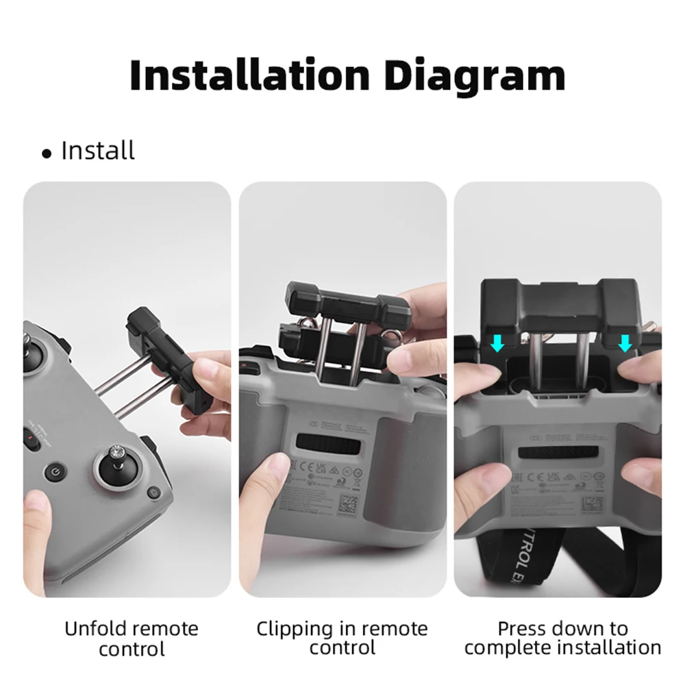 Drone Accessories Remote Controller Lanyard Drone Lanyard Remote Control Strap Lanyard Rope for DJI Flip/NEO/Mini 4 Pro/3 Pro/Air 3 Remote Control Neck Strap for DJI RC 1 2 PRO/RC-N1/N2/N3