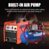 HITBOX 40 Amp Plasma Cutter with Built-In Air Compressor 220V Digital Inverter IGBT Clean Cut Plasma Cutting Machine HBC8000 3