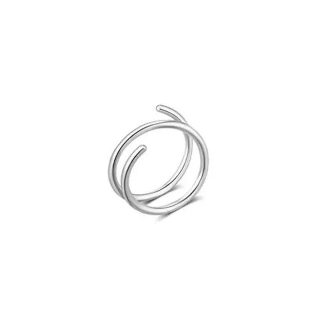 8 Piercings Nez Acier Inoxydable 20G/22G - Boulon Avec CZ - Pour Femmes Et Hommes