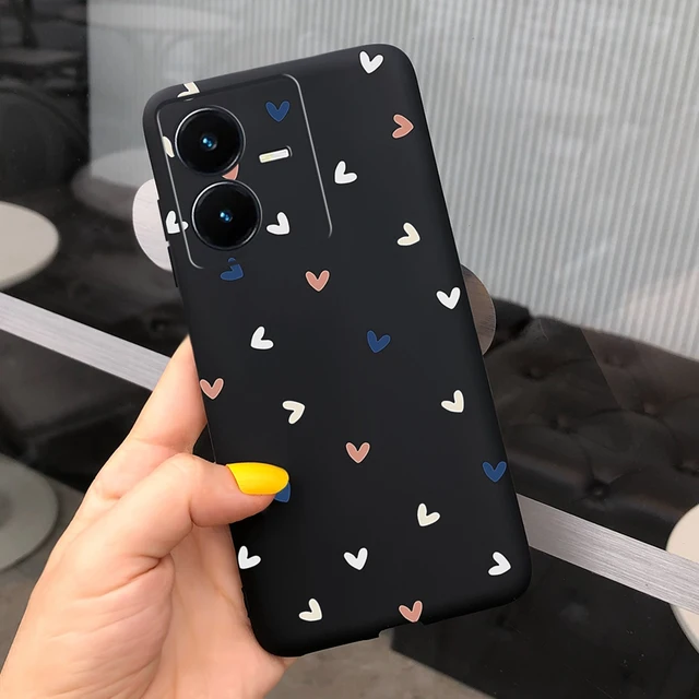 Funda de teléfono para Vivo Y22S, Y22, Y02S, 2022, carcasa de TPU de  silicona suave con estampado encantador para Vivo Y01, Y22 S, 22 S, Y02S,  4G - AliExpress