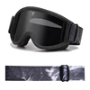 Skiing Goggles Windproof Cycling Motorcycle Goggles Winter Anti-Fog Snowboard Ski Glasses Ski Mask Tactical Goggle Sunglasses 2