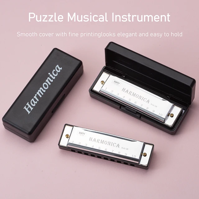 Armonica Diatonica A 10 Fori In Do - Strumento Musicale Per Blues E Folk - Foto 5