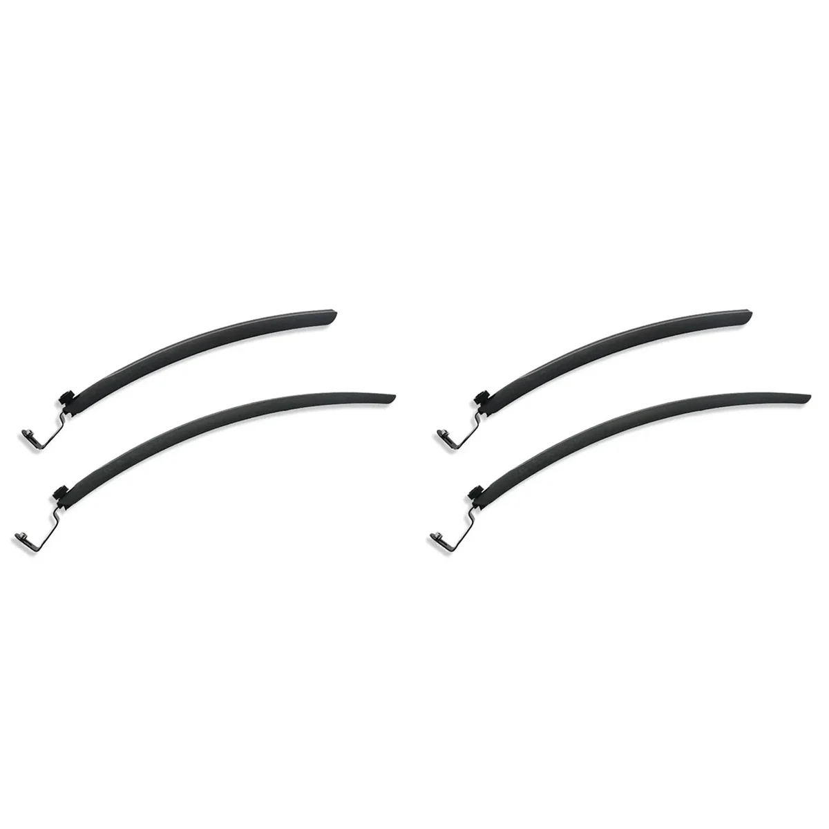 BAAU 2X Mountainous Road Bike Mudguard 700C Quick Detachable Simple Installation Bicycle Universal Accessory