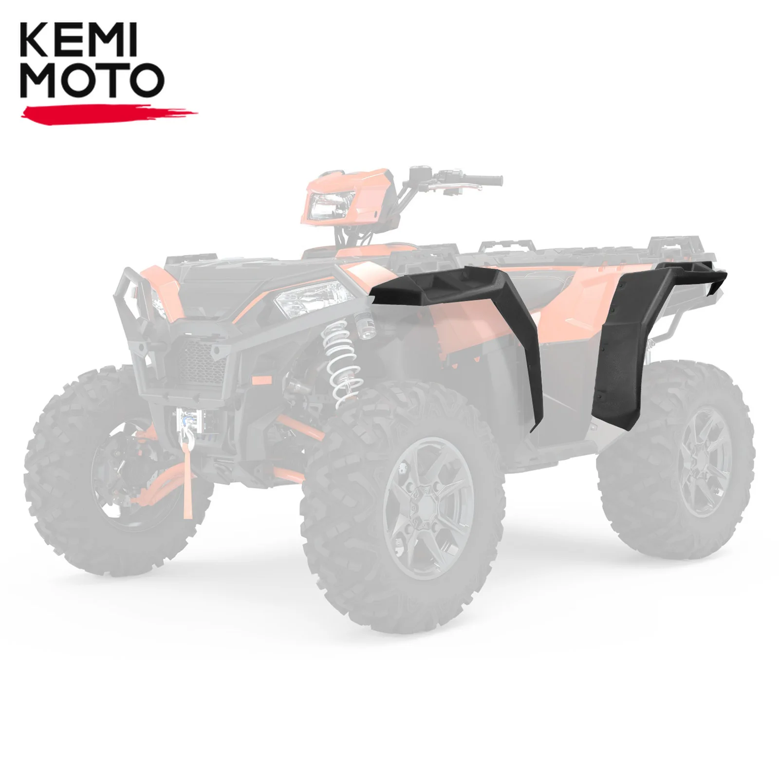 Extended Mud Fender Flares #2882455 Compatible with Polaris Sportsman 850 XP 1000 2017-2021 2022 2023 Sportsman Accessories