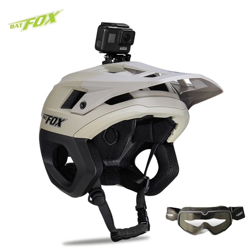 Fox Racing Mtb Helmet Goggles Fox Proframe With Goggles Fox Helmet