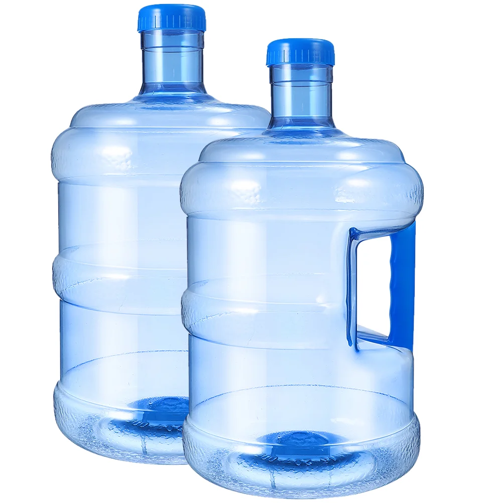 

1.32 Gallon Water Jug 5L Water Bottle Portable Water Bucket Handle Camping Water Container