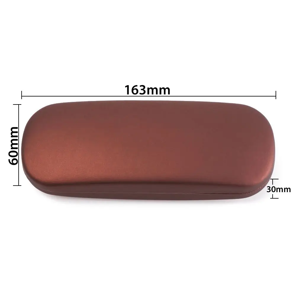 Pearlescent Hard Glasses Box para homens e mulheres, caso de miopia, protetor de óculos de leitura, nova moda, PU 6