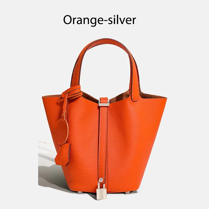 Orange in silver