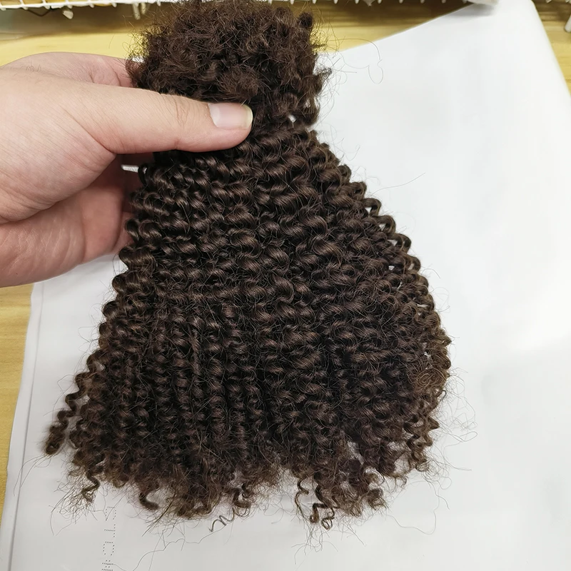 Dolago Loc Human Hair Extensions For Braiding Online Sales 100% Dreadlock  Afro Kinky Curly Human Braiding Hair Bulk No Attachment Mongolian Afro  kinky Curly Crochet Braids