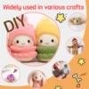 692Pcs Safety Eyes and Noses Kit with Washers Different Styles and Sizes Stuffed Crochet Eyes Plastic Stuffed Animals Eyes and 5