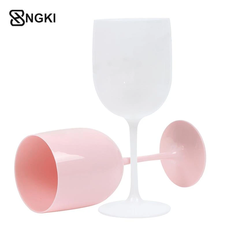Copa de plástico para vino 480ml, copas de blancas fiesta, Copas de flautas de 8CM|Vasos de vino| - AliExpress