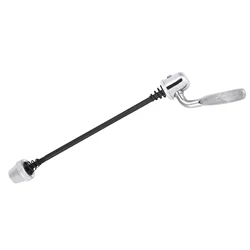 Lightweight Steel Quick Release Skewer for Bikes and Indoor Trainers (Black)