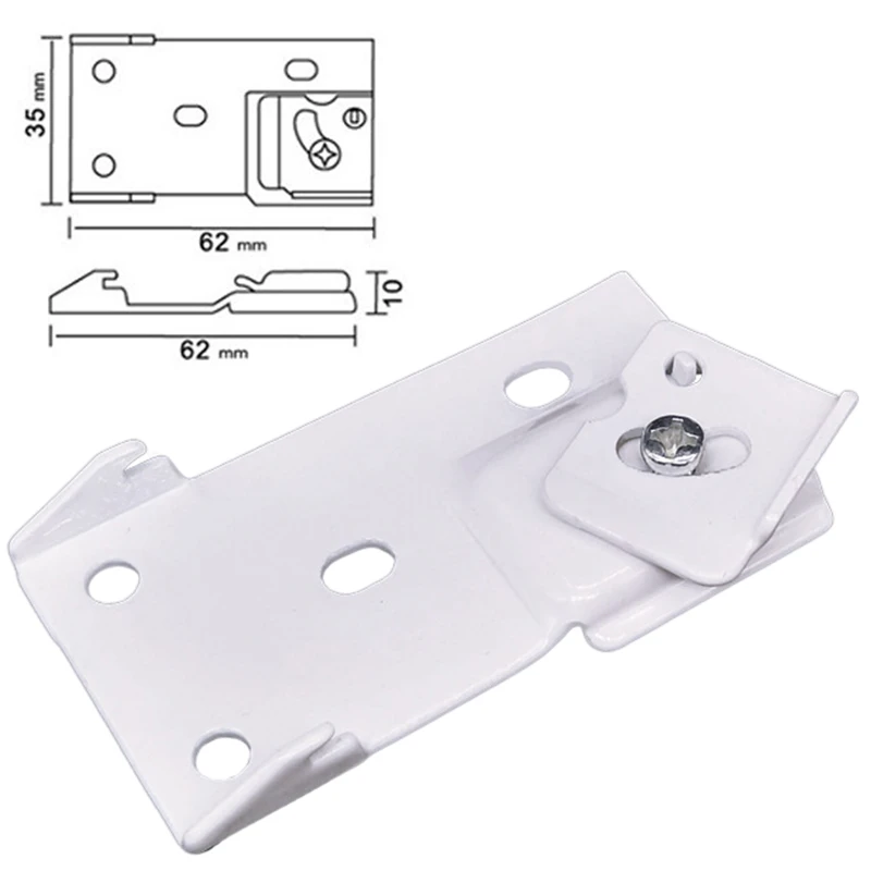 Electric Curtain Track Mounting Bracket for Dooya,Somfy,Aqara ,Xiaomi