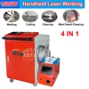 New 4 in1 Fiber Laser Welding Machine Handheld Laser Welding Cutting Cleaning for Stainless Steel Brass Aluminum Metal 2