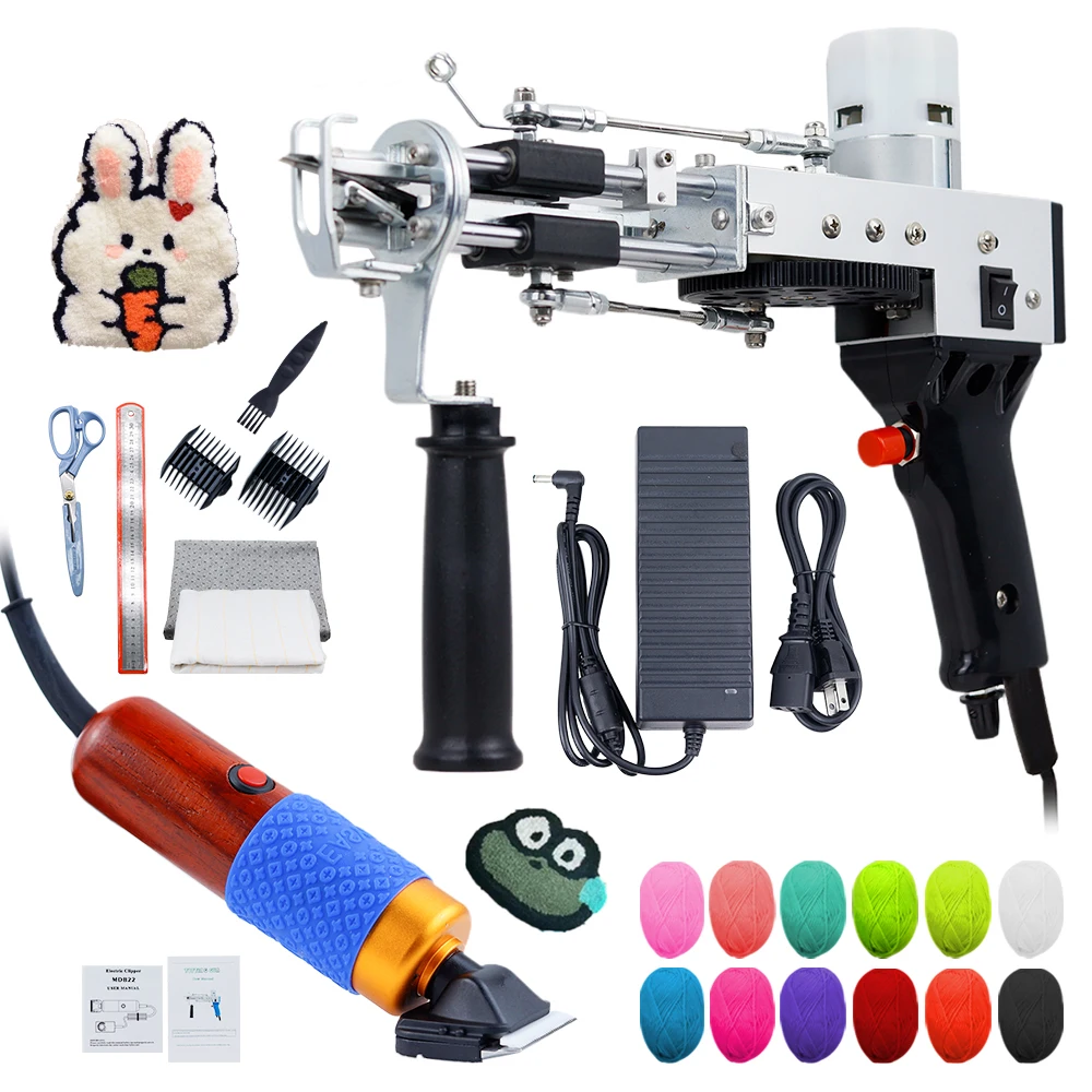 Rug Tufting Gun with Carpet Trimmer Kit -Rug-Tuft-Gun-with-Tufting-Shears, 2 in