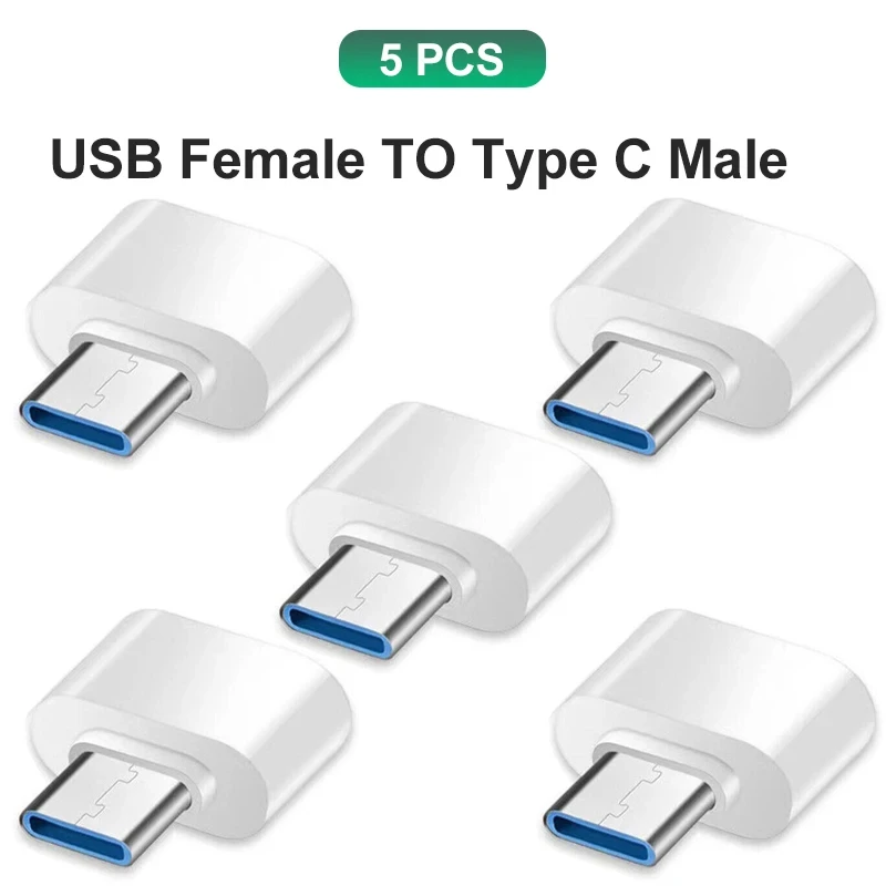 ตัวเลือกสินค้า ประเภท C ถึงอะแดปเตอร์ USB A 3.0 USB-C OTG Data Connector สําหรับ Samsung Huawei Xiaomi โทรศัพท์มือถือ Compute MacBook Pro iPad Mini Notebook