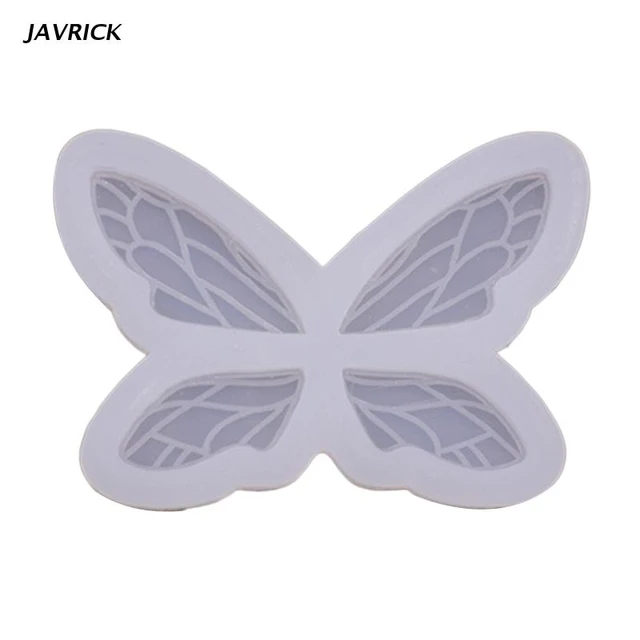 1pc Butterfly Shaped DIY Silicone Mold, White Pendant Mold For DIY