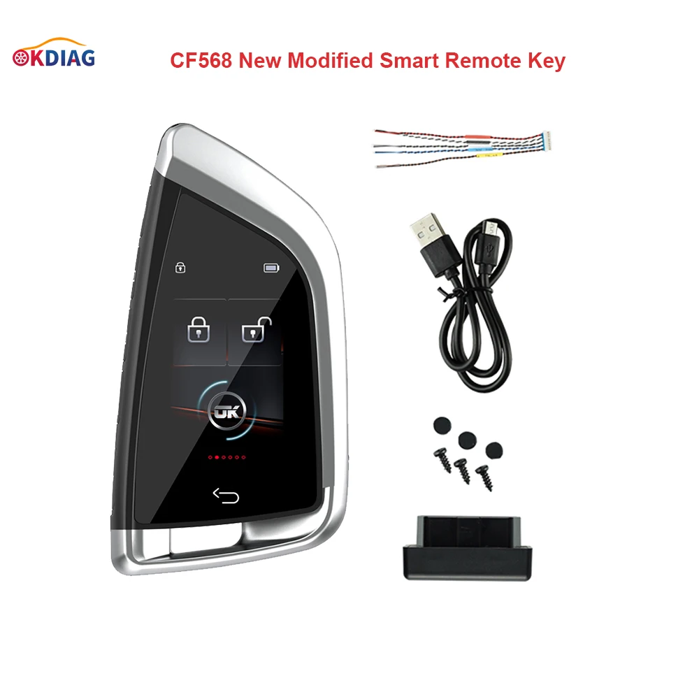New CF568 Modified Smart Remote Key LCD Screen for BMW for Benz for