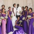 Bridesmaid Dresses Wedding Party For Women 2022 Elegant Black Satin A Line Long Night Woman's Evening Formal Gowns