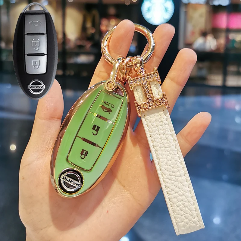 Cover Chiave/telecomando per nissan-Trail uke J10 J11 Qashqai T31 T32 JTiida Altima Pathfinder prende i colpi per Infiniti 11 Cover Chiave/telecomando per nissan-Trail uke J10 J11 Qashqai T31 T32 JTiida Altima Pathfinder prende i colpi per Infiniti - S93136b8baef54efca148b115b910465ai