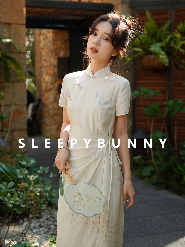Search chinese cheongsam mini dress | SHEIN A