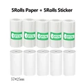 5 Paper 5 Sticker