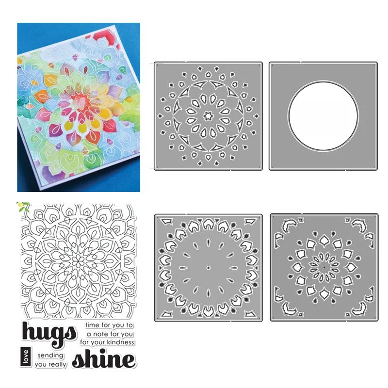 

2021 новейшие металлические штампы и прозрачные штампы для скрапбукинга для изготовления бумаги