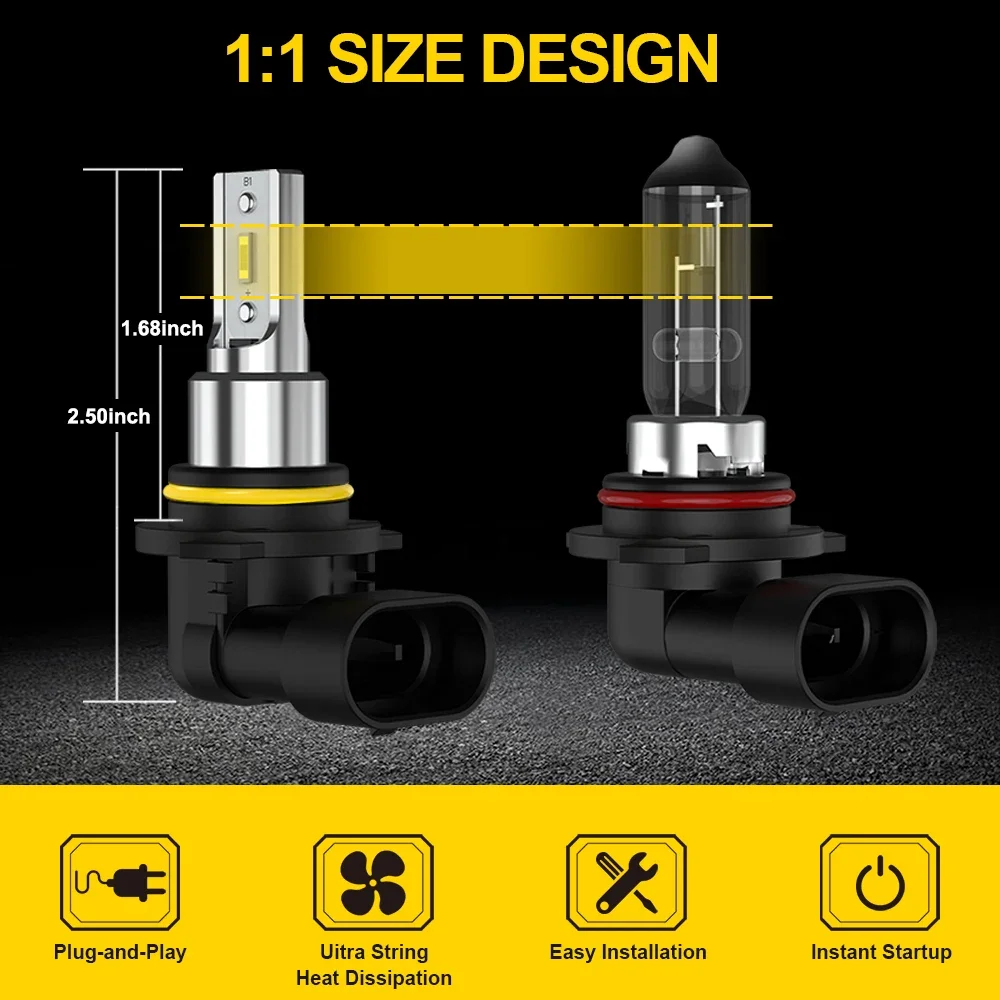 BMTxms H11 H8 PSX24W LED 안개등 전구 9005 9006 H10 H16 H27 881 880 LED DRL 램프 푸조 닷지 시트 스마트 미니 포드 다치아용