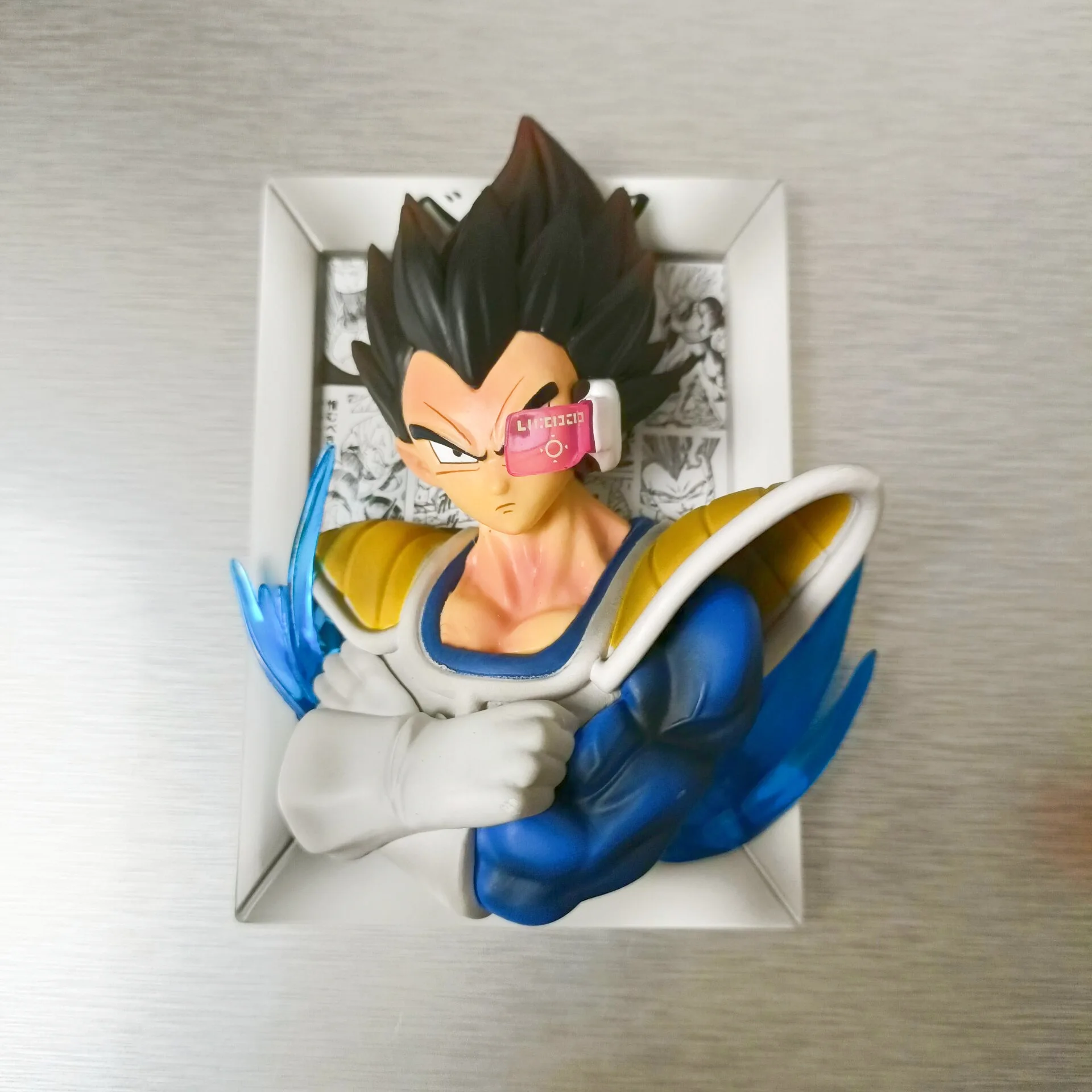 thumbnail image 1 of Marco de fotos 3D hecho a mano con diseño de siete dragones, piratas, rey Wukong, modelo Flying Asolong, adhesivo para refrigerador, anime circundante, 1 of 5