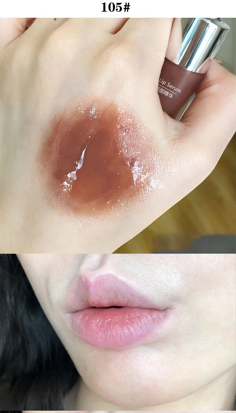 Cappuvini Baby Bottle Lip Gloss — Hydrating Mirror Finish, Glass-Effect Lip Gloss for Jelly-Like Lips, 5