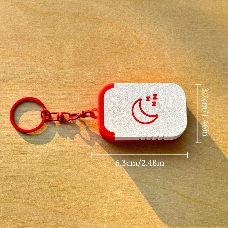 Mini Earplugs Storage Box With Keychain Portable Ear Plug Holder Container For Jewelry, Vitamins, Earring Pills, Small Items