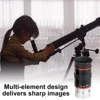 Astronomical Telescope Eyepiece 1.25 Inch 68 Degrees Wide Angle Monocular Eyepiece with Rubber Guard, 20mm 2