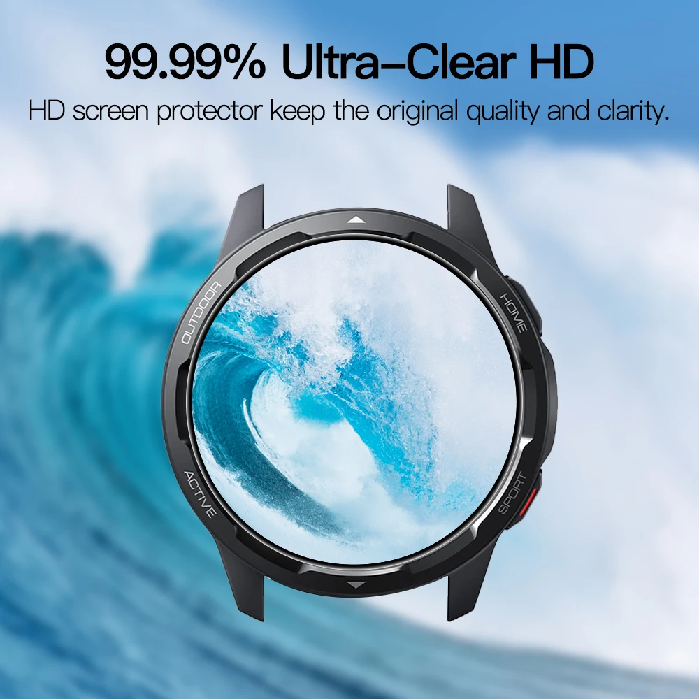 Screen Protectors Watch Screen Protector Watch Screen Protector Case 20D Screen Protector for Xiaomi Mi Watch S1 Active / S2