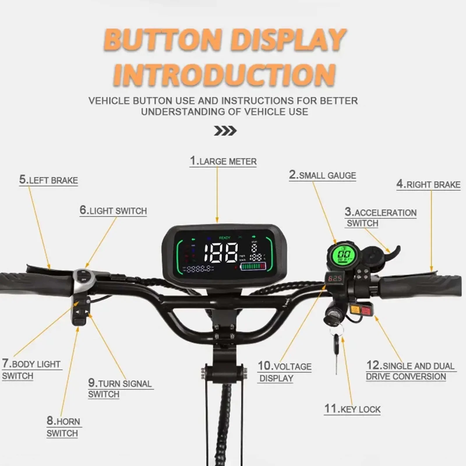 Electric Scooter m10 8000W 60V 65AH large electric scooter max speed 90-120km/H 13inch off-road tyres lcd display removable large seat escooter