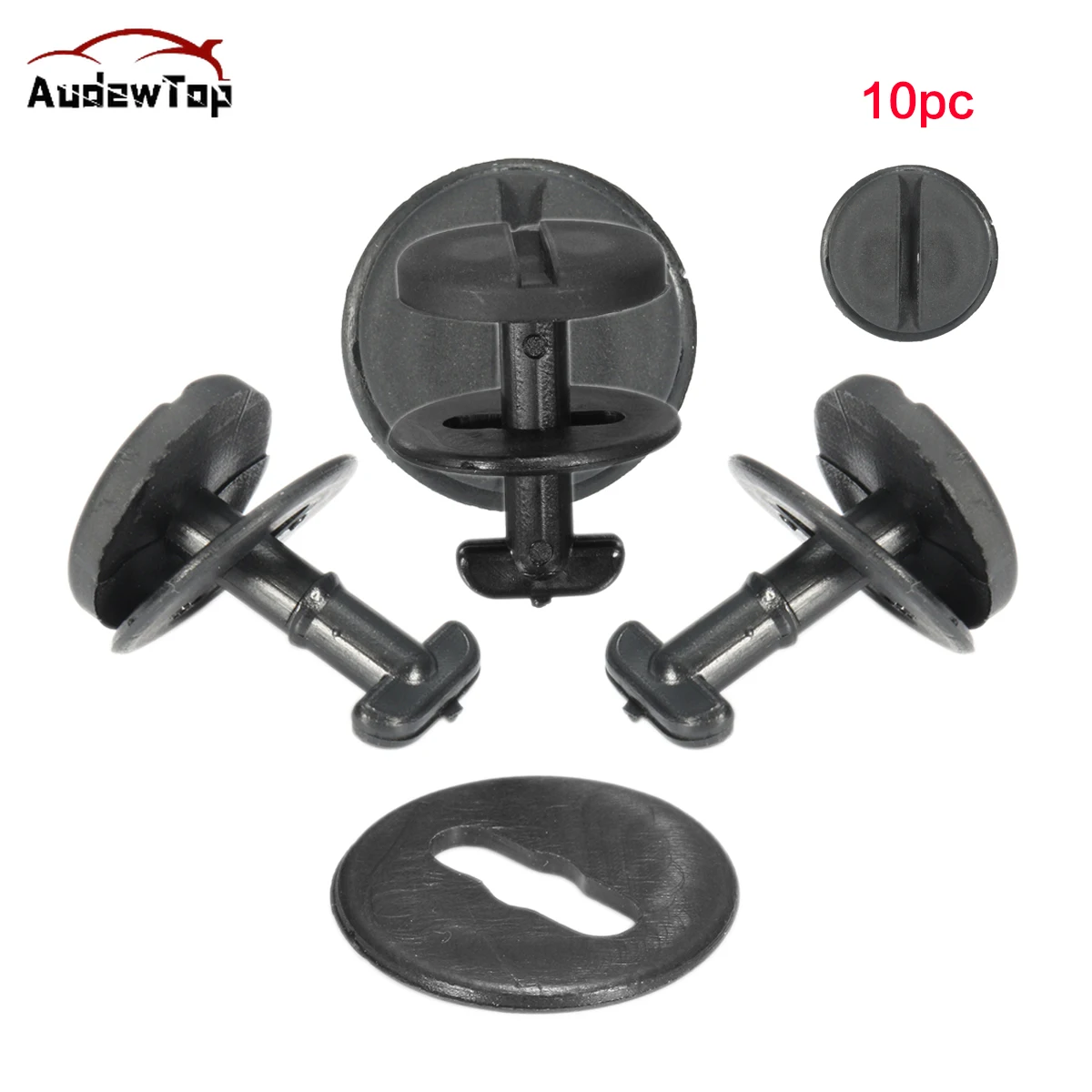 10pcs Floor Carpet Mat Clips Twist Lock With Washers For Bmw E36 E46 3