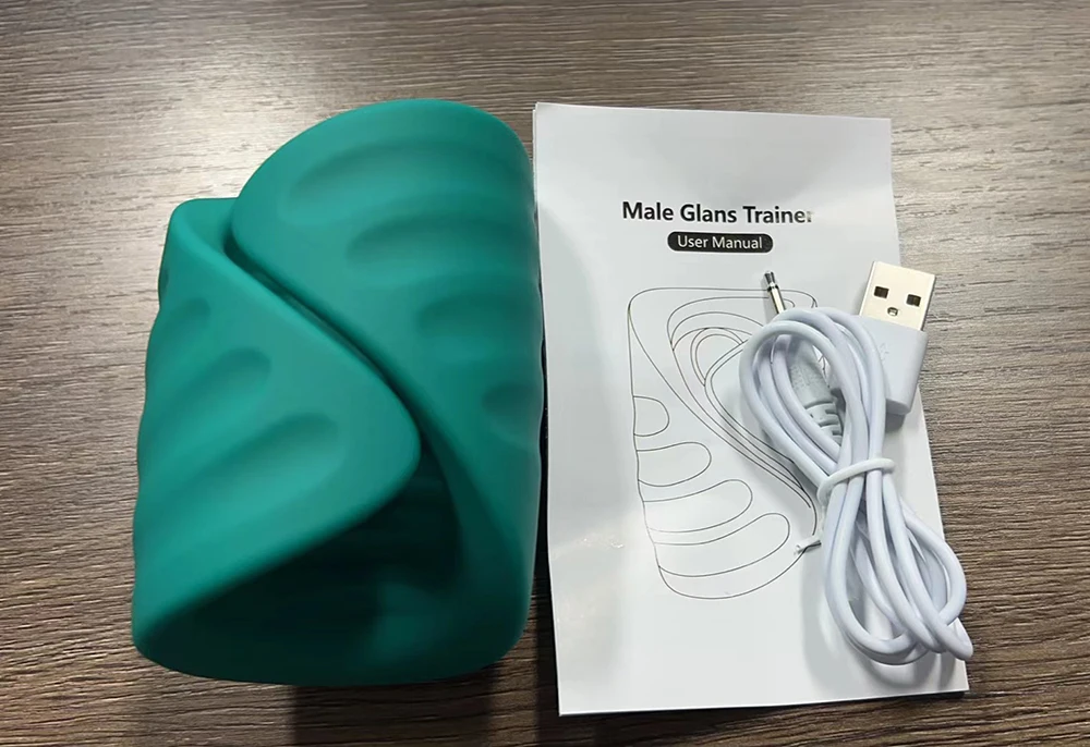 Vibratore HESEKS per allenamento con controllo APP, masturbatore maschile, giocattoli sessuali, anello per l'allenamento del glande per uomini_voghion.com