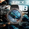 Military Smart Watch T-Rex 3 Bulit-in GPS Compass Altimeter Barometric 10 ATM IP69K Waterproof AMOLED Bluetooth Call Smartwatch 1