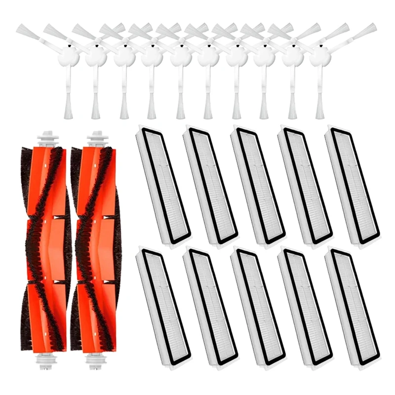 Per Dreame L10 Pro, D9, D9 Max, D9 Mistral, D9 Pro, D10S, D10S Pro Ricambi Accessori Filtro Spazzola Laterale Principale