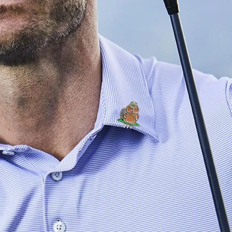 Magnetic Golf Marker Metal Golf Marker Magnetic Hat Clip Clear Engraving Suction Hat Clip For Enthusiast