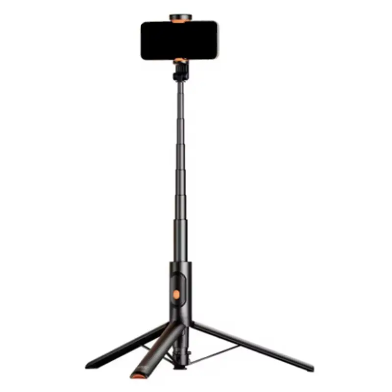 Selfie Stick Tripod With Bluetooth Remote Control Portable Stand_voghion.com