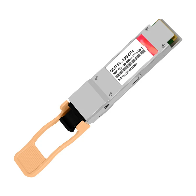 

The 200G QSFP56 Multi-mode Optical Module Is Suitable for H3C QSFP56-200G-SR4 Transmission Up To 100 Meters