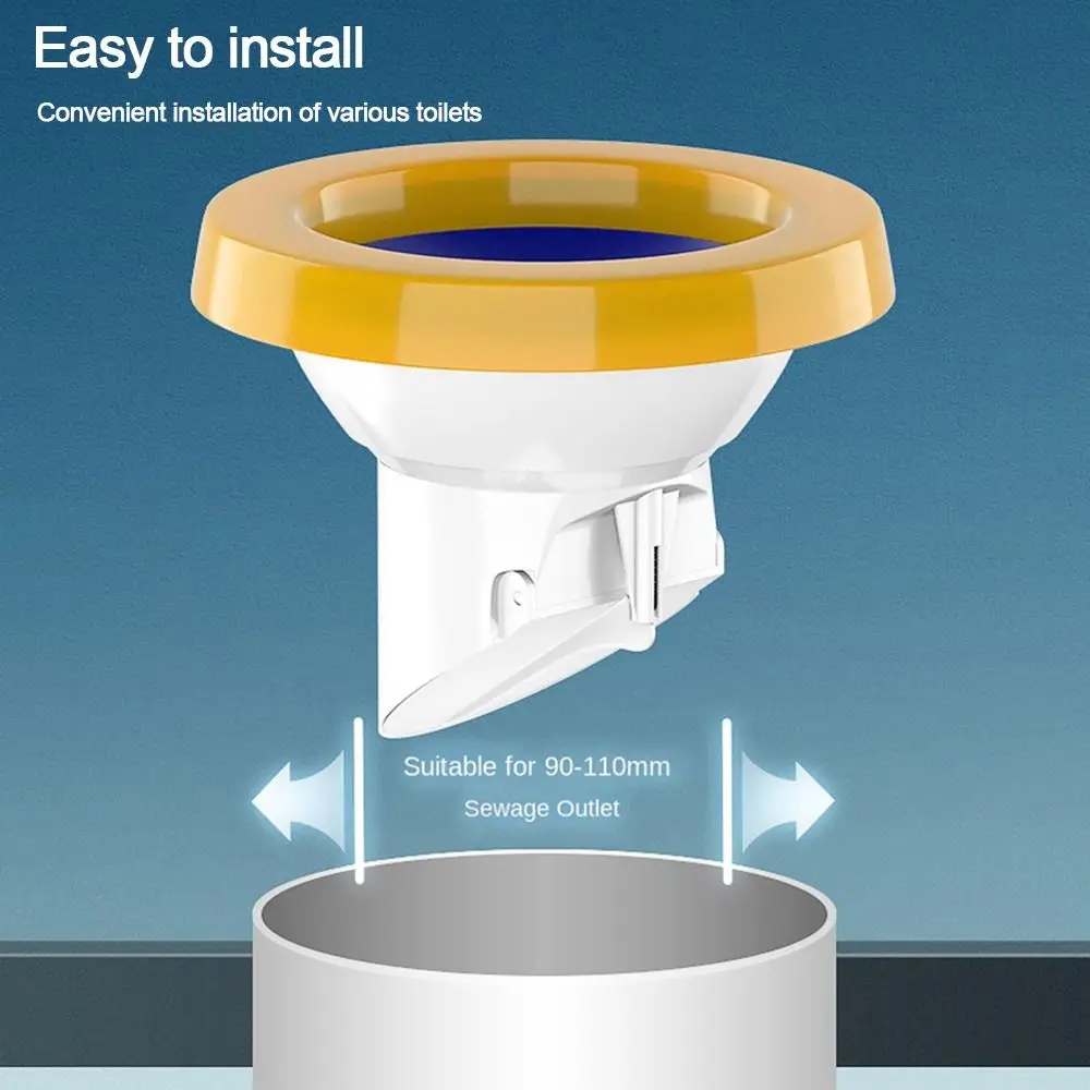 Toilet Flange Ring Anti-leak Closestool Universal Drain Pipe Floor Outlet Spill Sealing Bowl Deodorant Flange Toilet Repair Part toilet flange ring